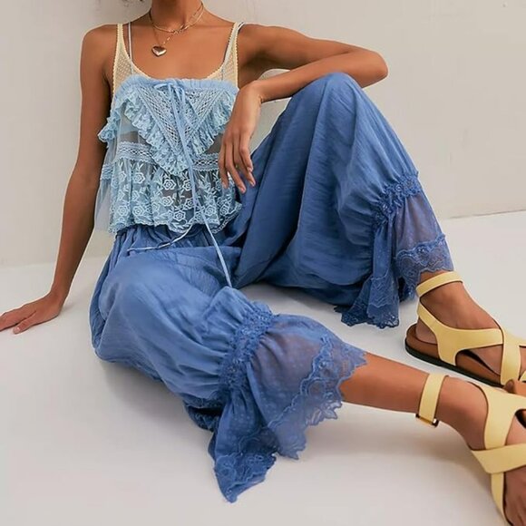 Free People Forever Young Bloomer Pants NWOT - Picture 1 of 3